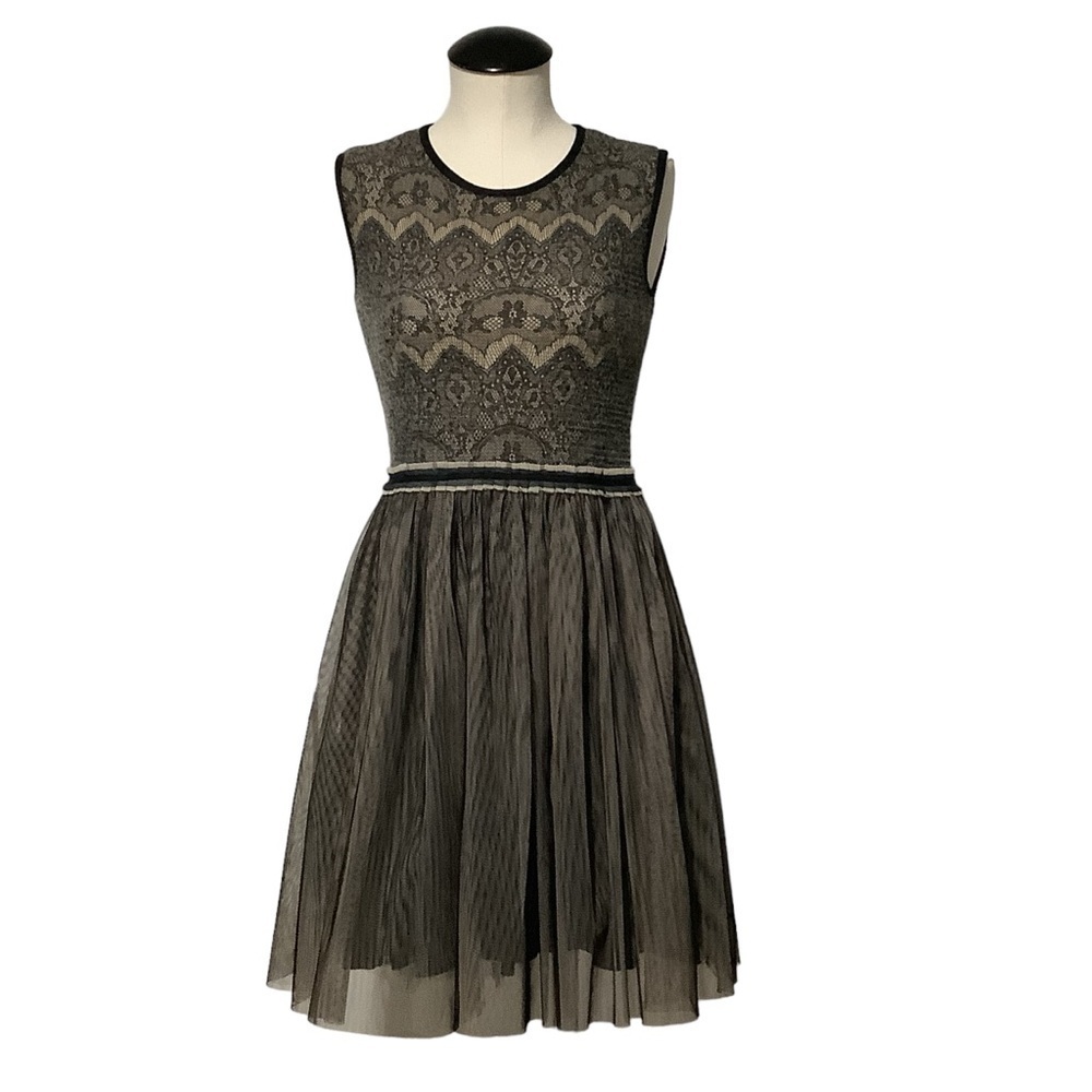 WESTON WEAR & ANTROPOLOGIE Dulcie Sweaterknit & Tulle Dress - Size S